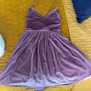 Velvet Mini Dress